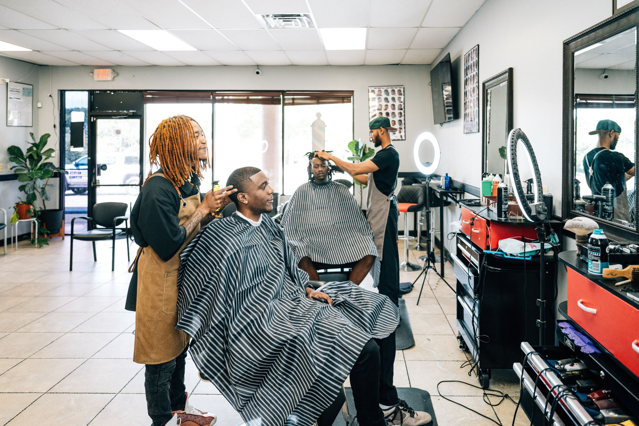 Color and Cut salon interior